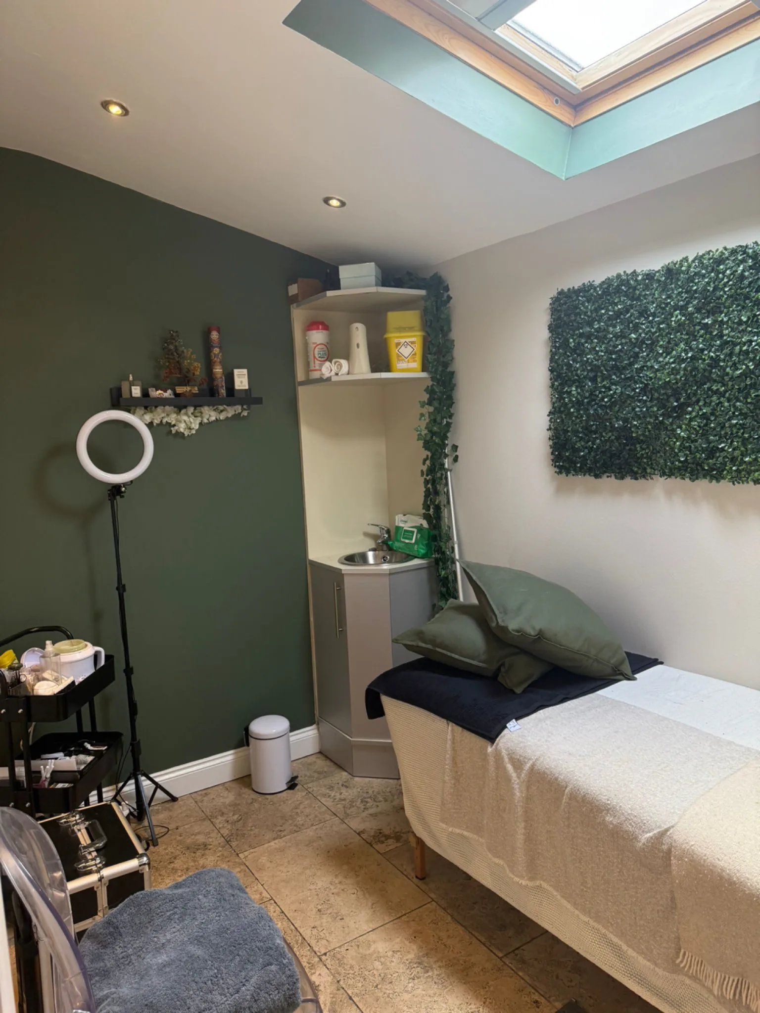 Kelly Davies clinic treatment room